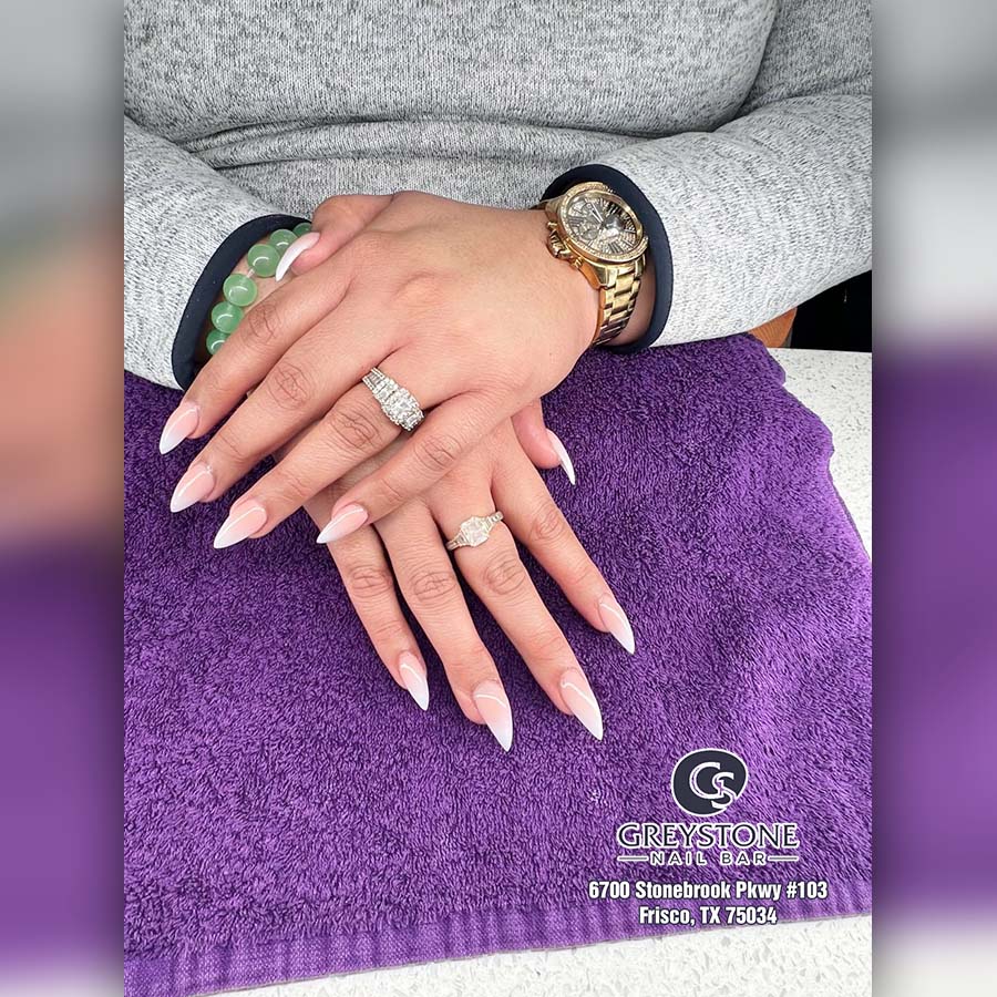 Grey Stone Nails Bar